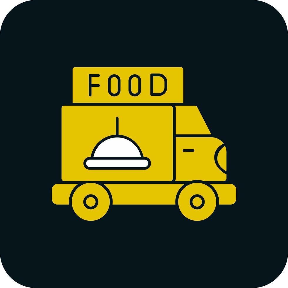 Food Delivery Vector Icon Design