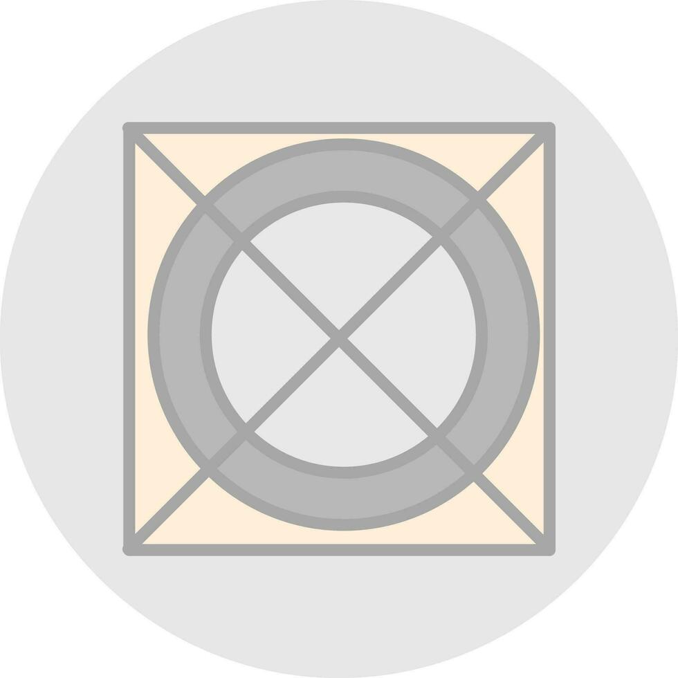 Do not tumble dry Vector Icon Design