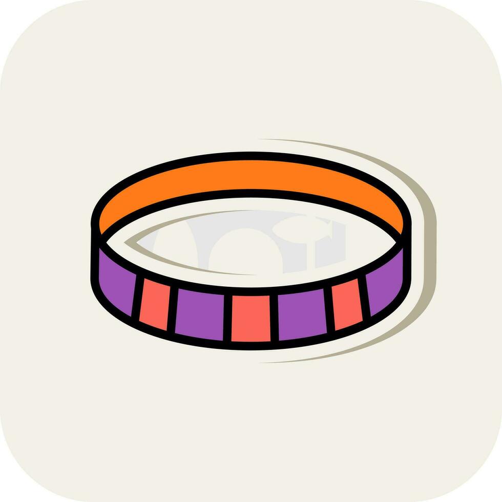 diseño de icono de vector de pulsera