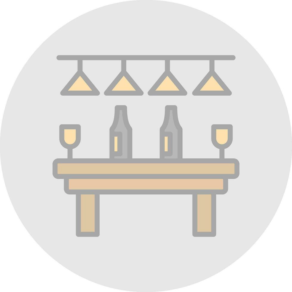 Pub Vector Icon Design