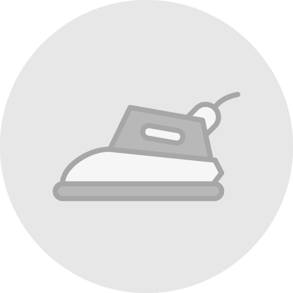 Electric iron Vector Icon Design