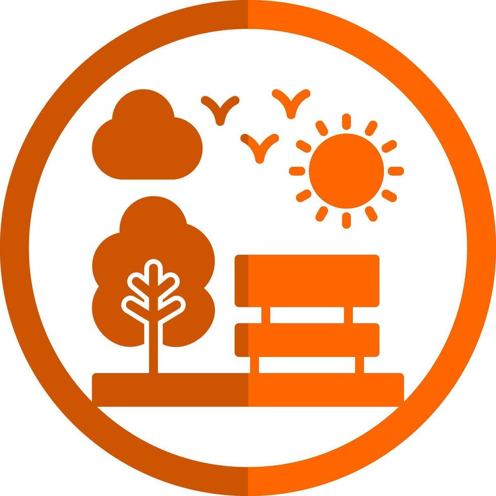 Park Vector Icon Design