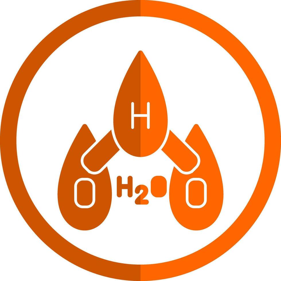 H2o Vector Icon Design