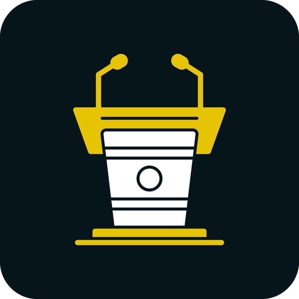 Podium Vector Icon Design