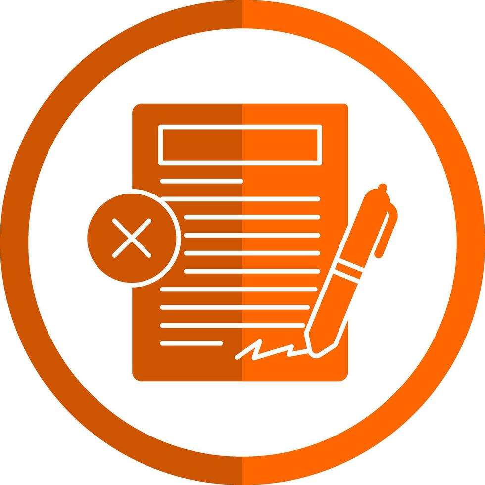 Disagreement Vector Icon Design