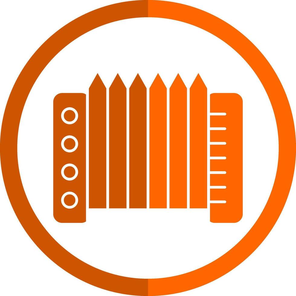 Accordion Vector Icon Design