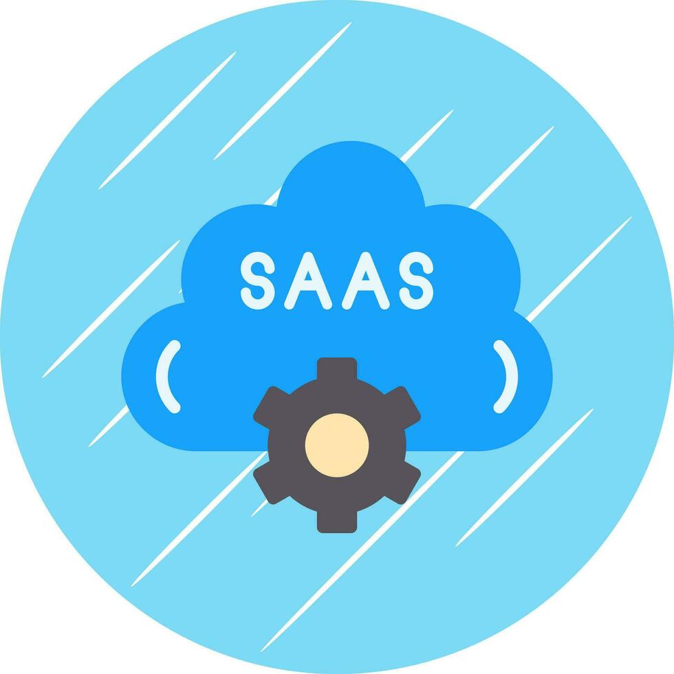 Saas Vector Icon Design