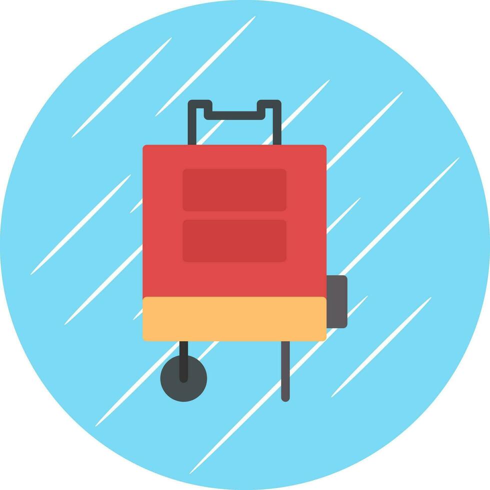 Luggage Vector Icon Design