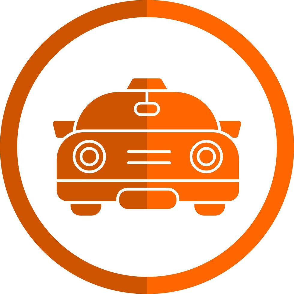 Taxi Vector Icon Design