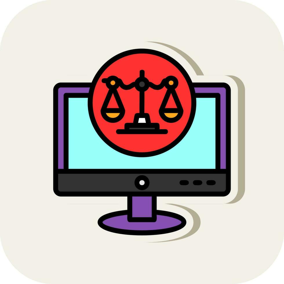 Legal Vector Icon Design