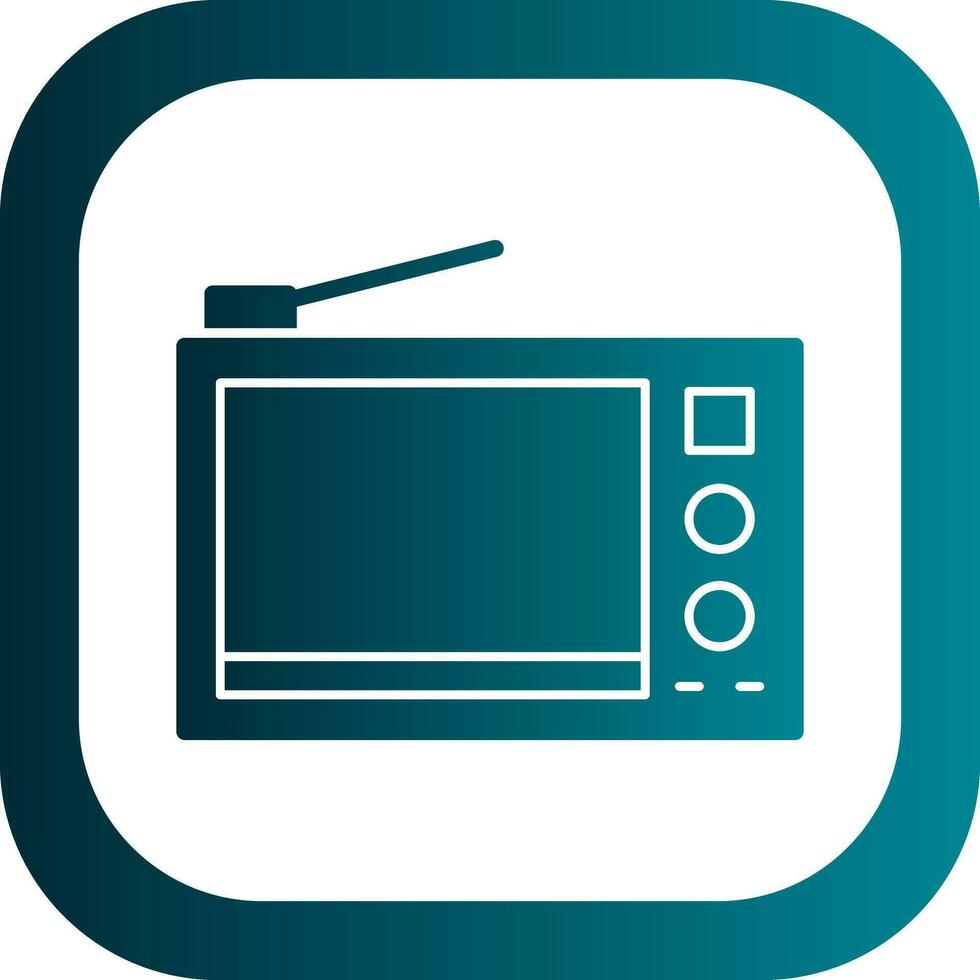 Television Vector Icon Design