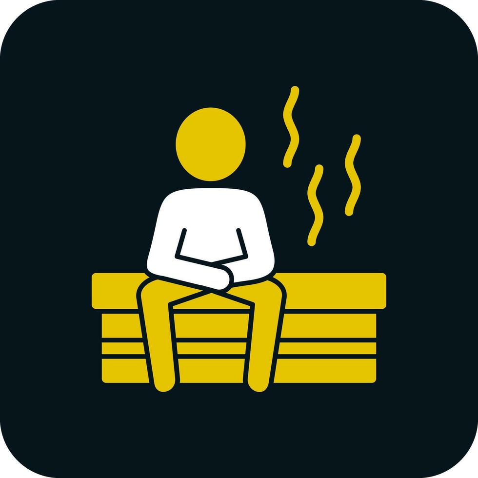 Sauna Vector Icon Design