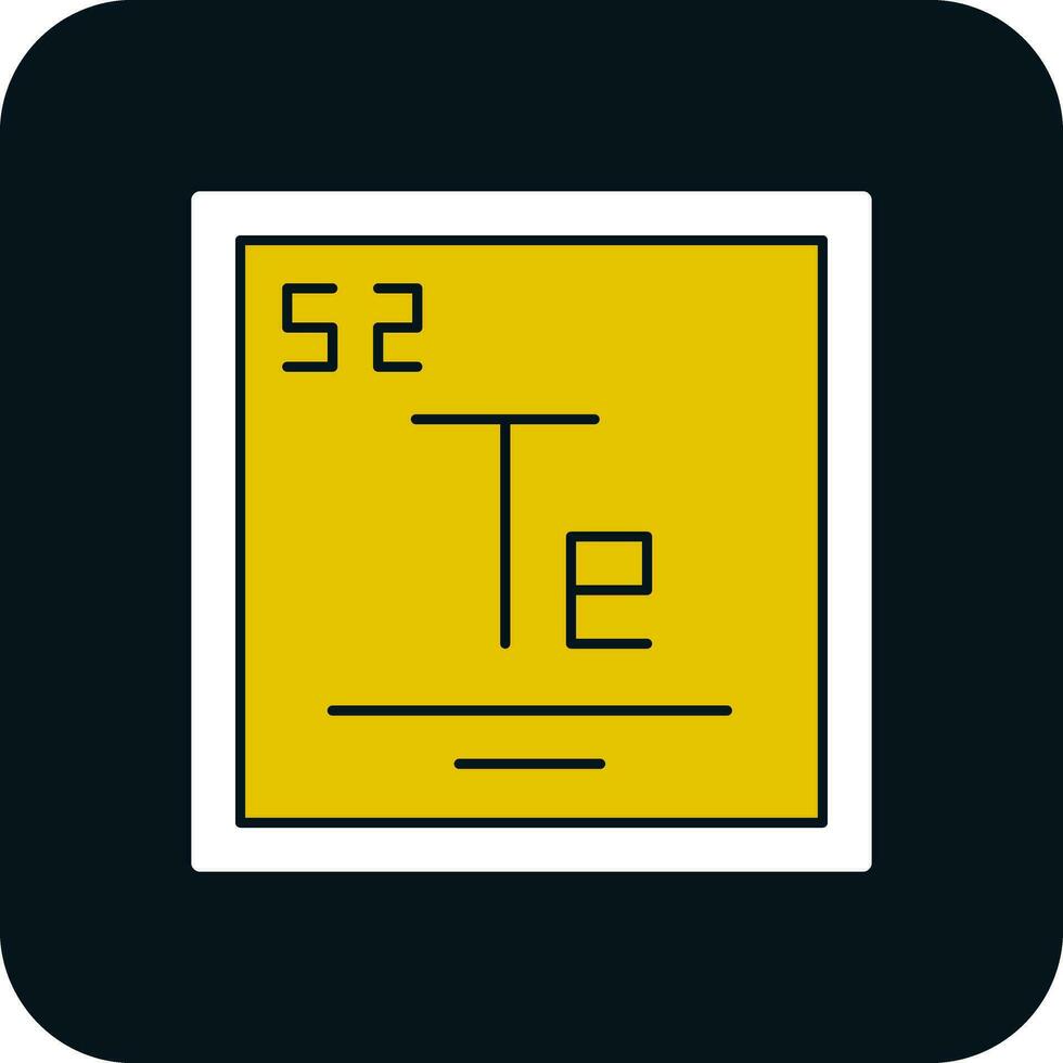 Tellurium Vector Icon Design