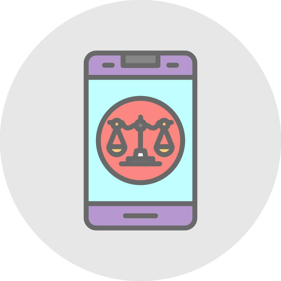 Legal Vector Icon Design