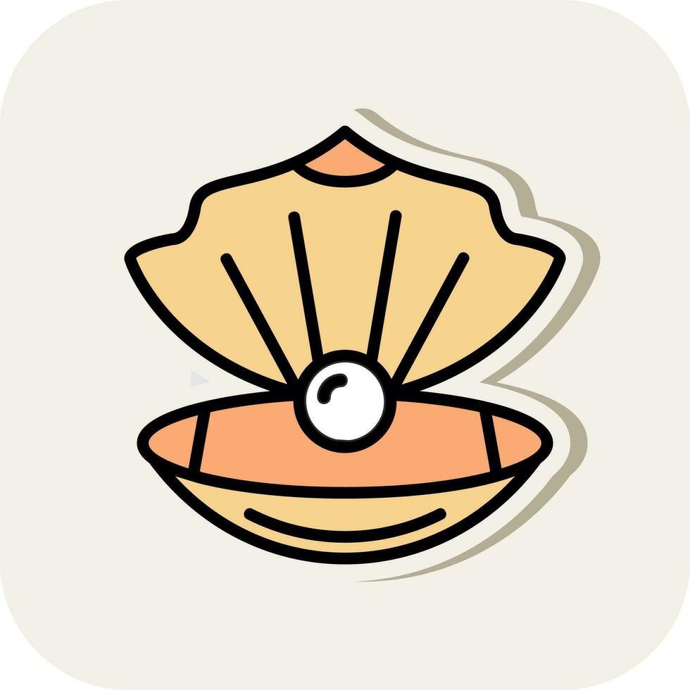 Oyster Vector Icon Design