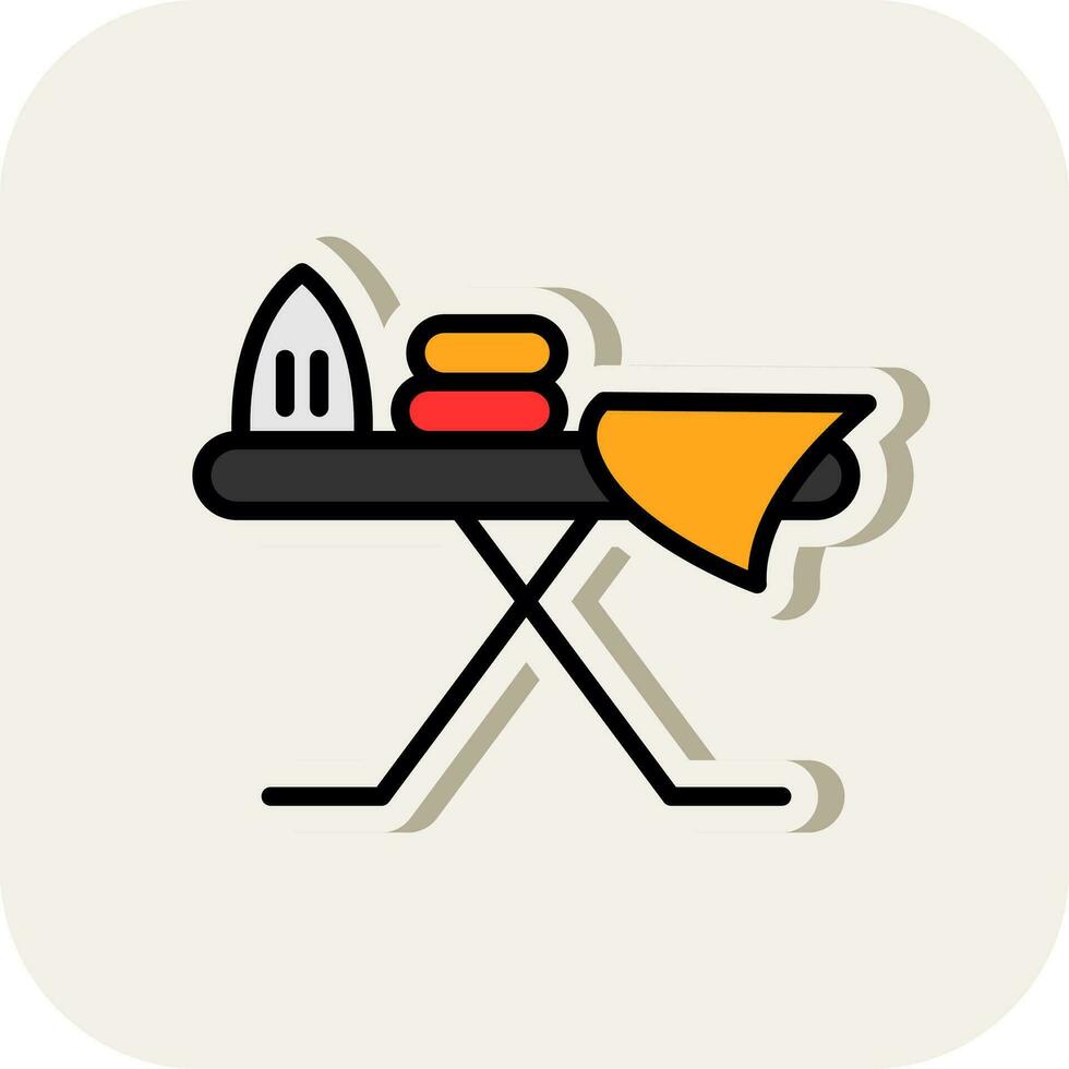 Iron board Vector Icon Design