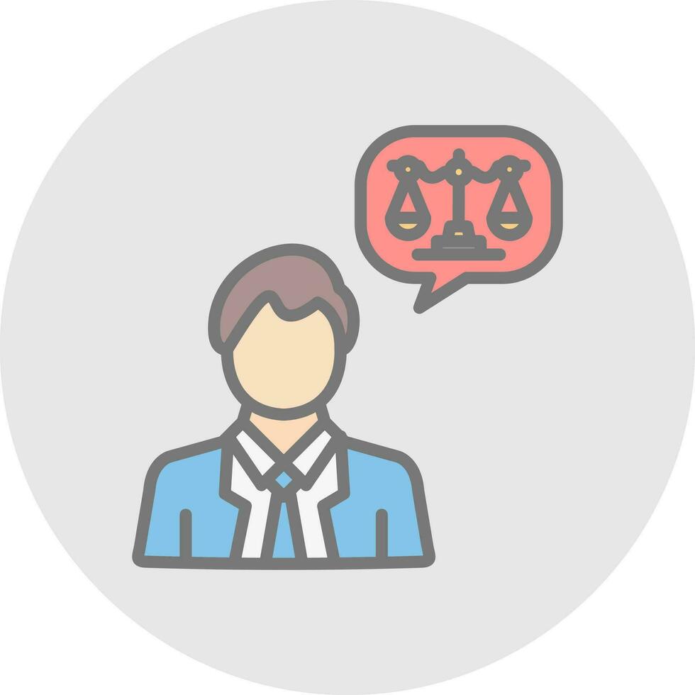 Legal advice Vector Icon Design