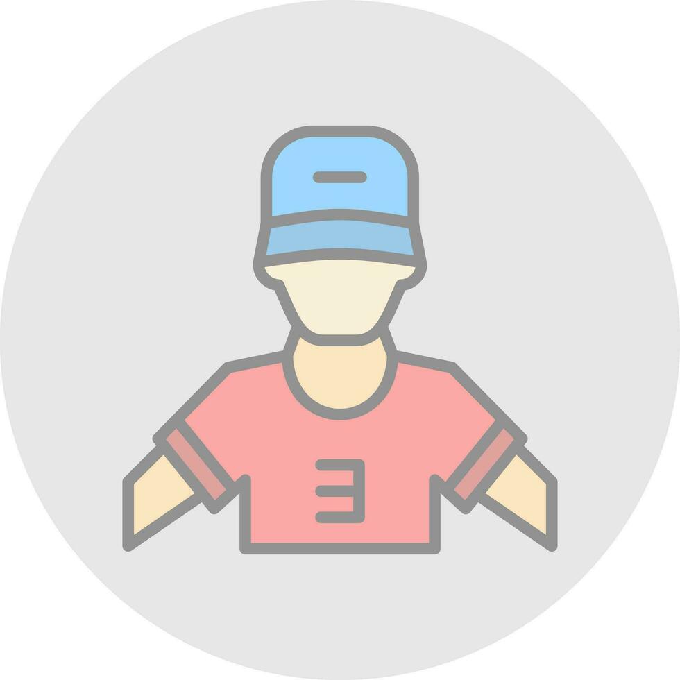 Player Vector Icon Design