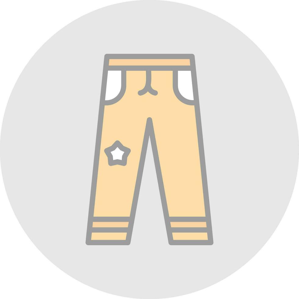 Pants Vector Icon Design