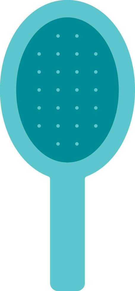 Isolated Paddle Brush Icon in Flat Style. vector