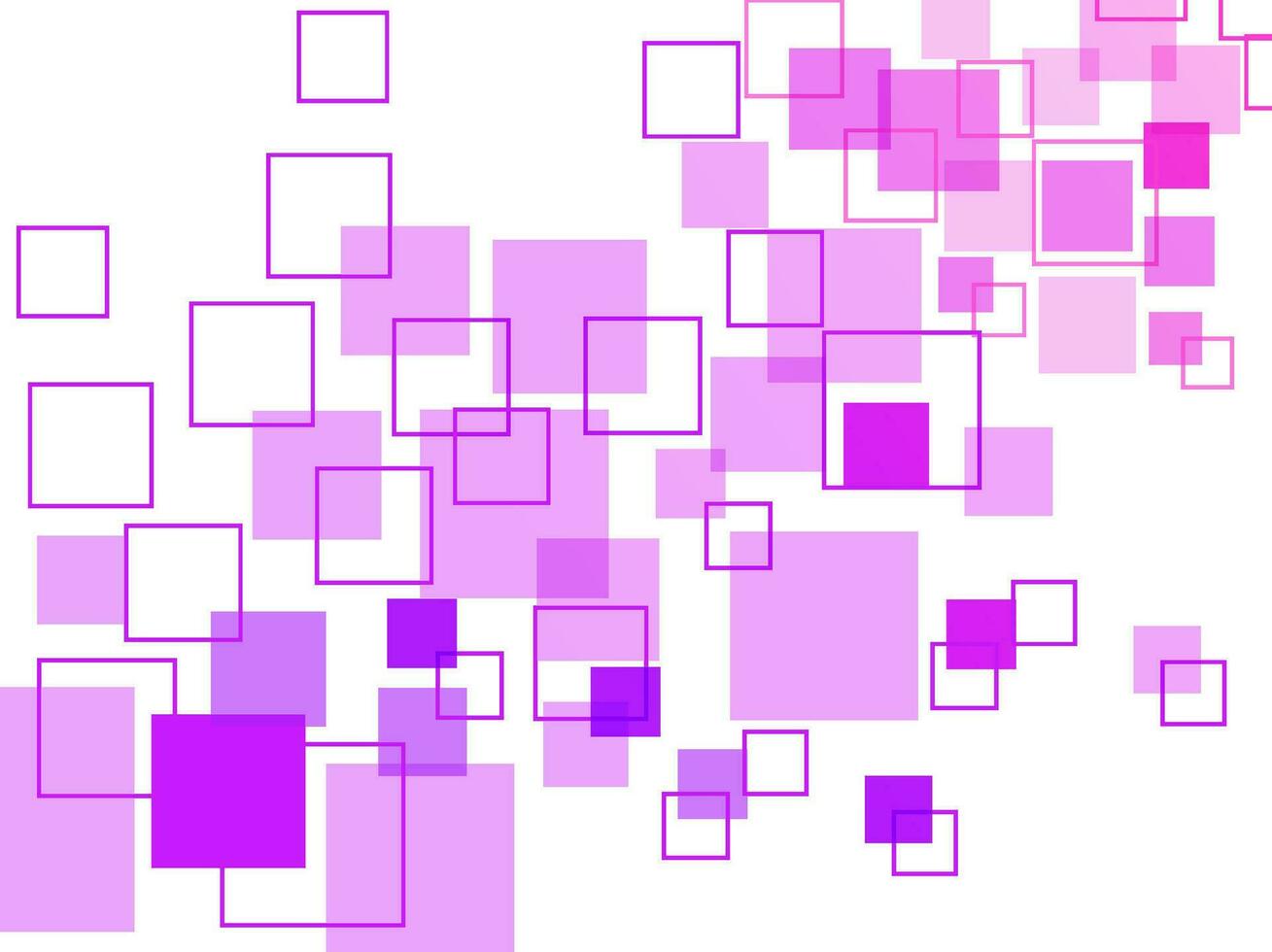 Abstract geometric background with purple squares. vector