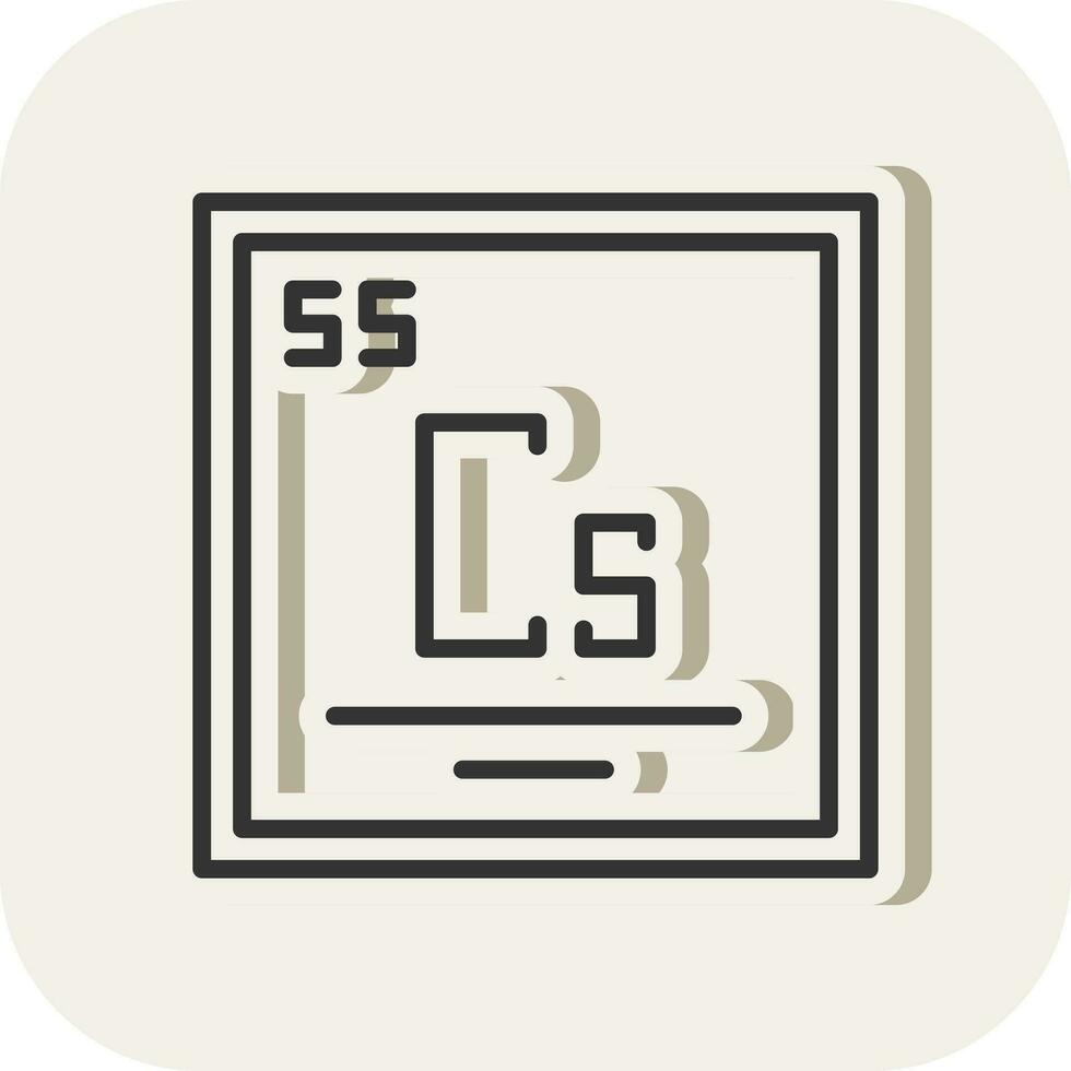 cesio vector icono diseño