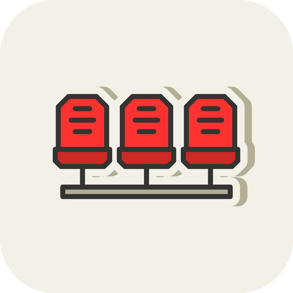Seating Vector Icon Design