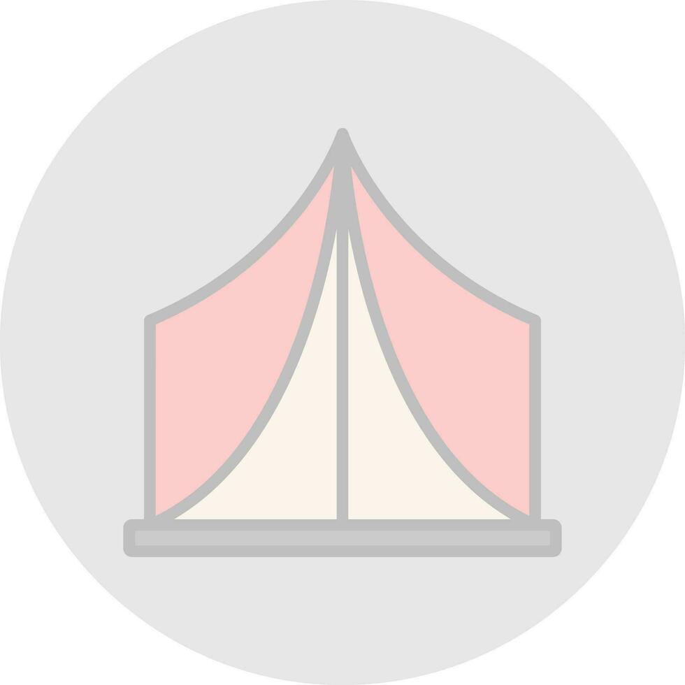 Tent Vector Icon Design