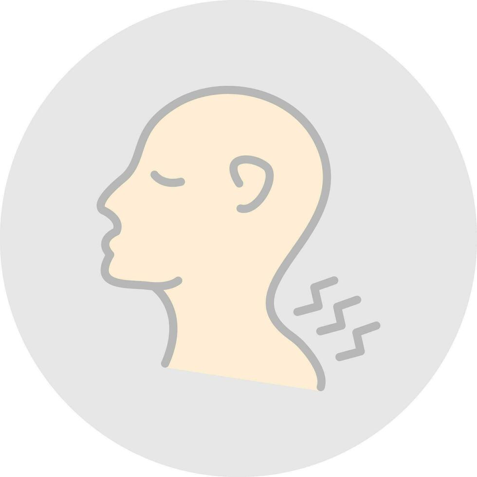 Neck Vector Icon Design