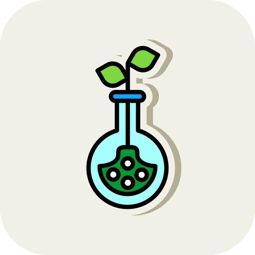 biotecnología vector icono diseño