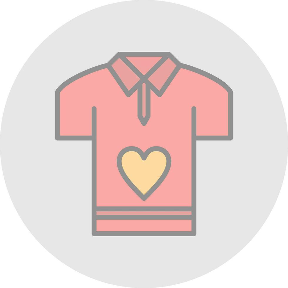 diseño de icono de vector de camisa