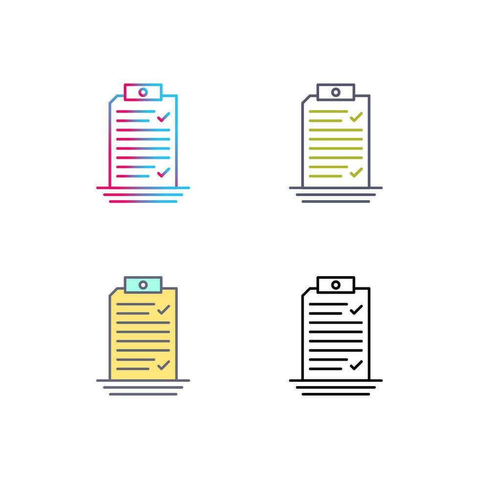 Check List Vector Icon