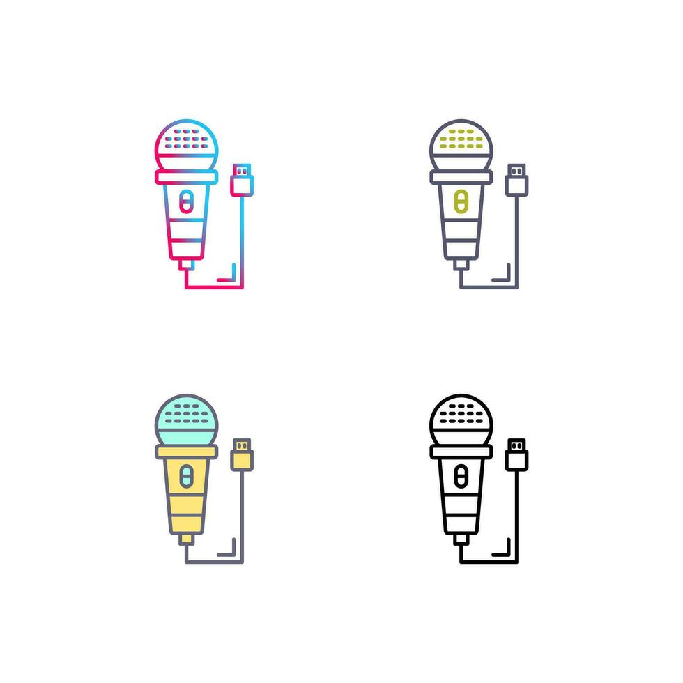 Microphone Vector Icon