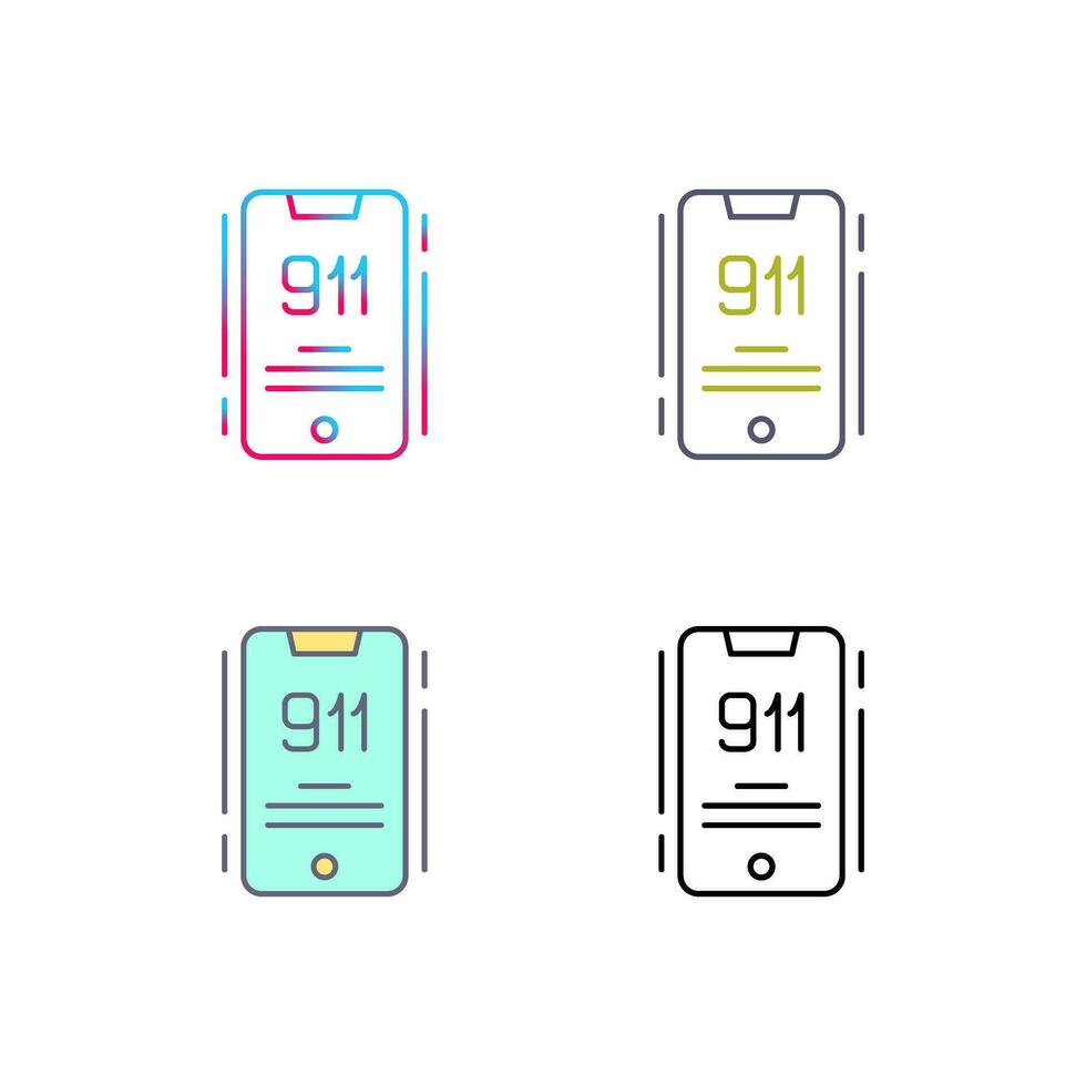 911 Vector Icon