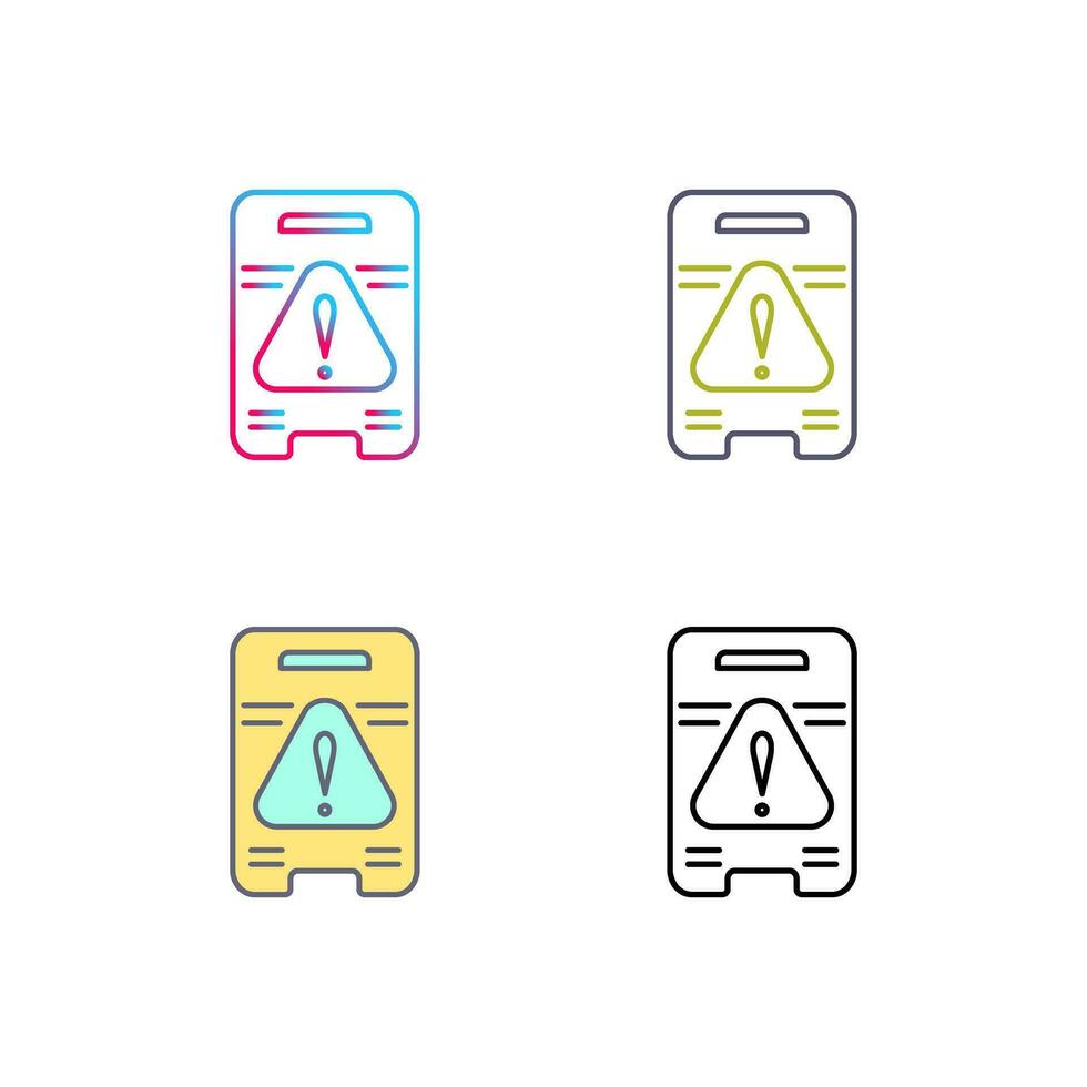 Caution Sign Vector Icon