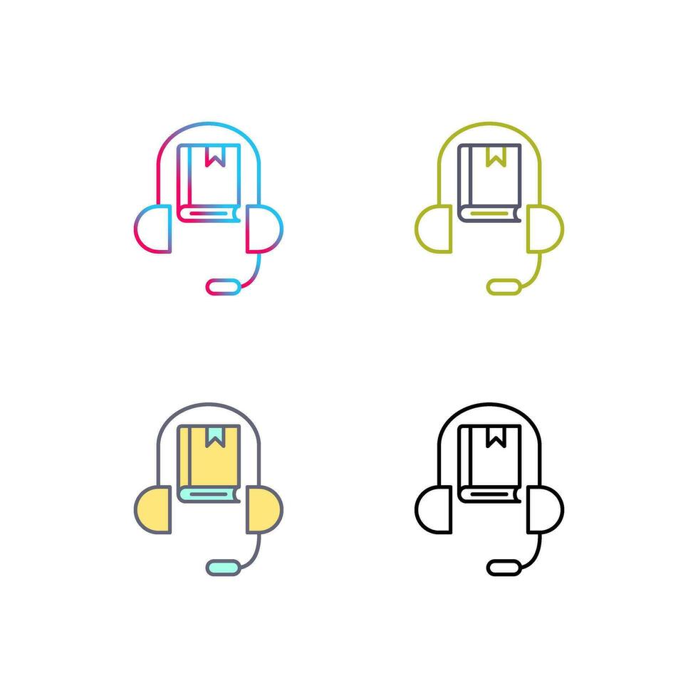 Audio Book Vector Icon