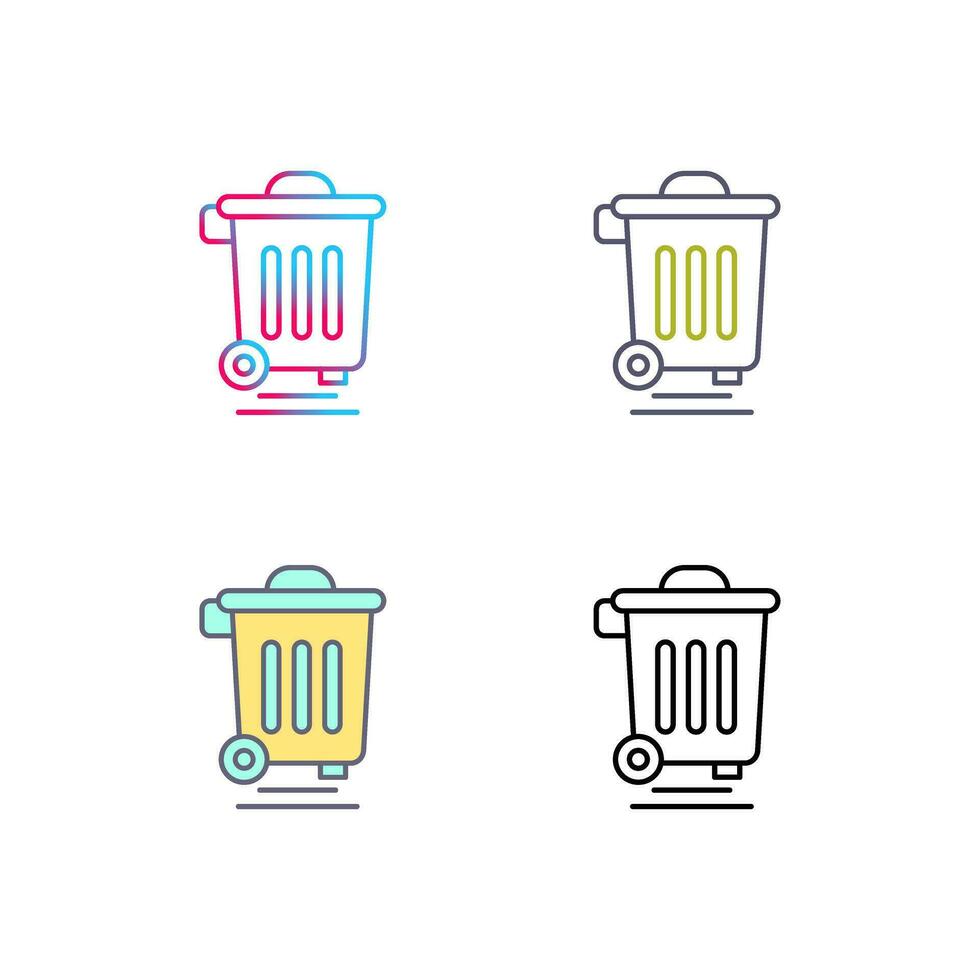 Dustbin Vector Icon