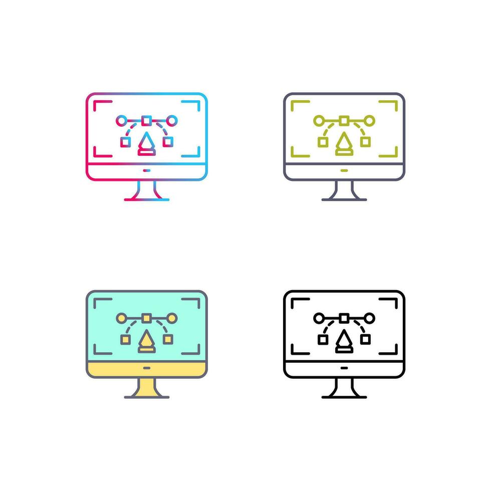 Desktop Vector Icon