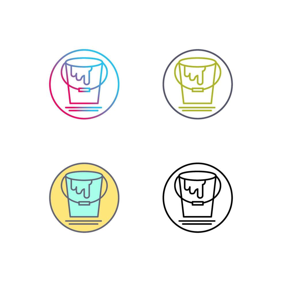 Paint Bucket Vector Icon