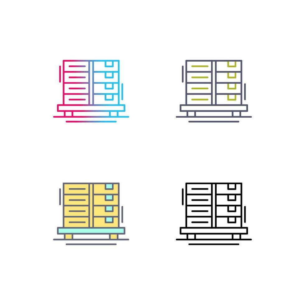 delivery Boxes Vector Icon