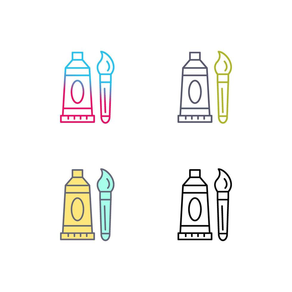 Oil Paint Vector Icon
