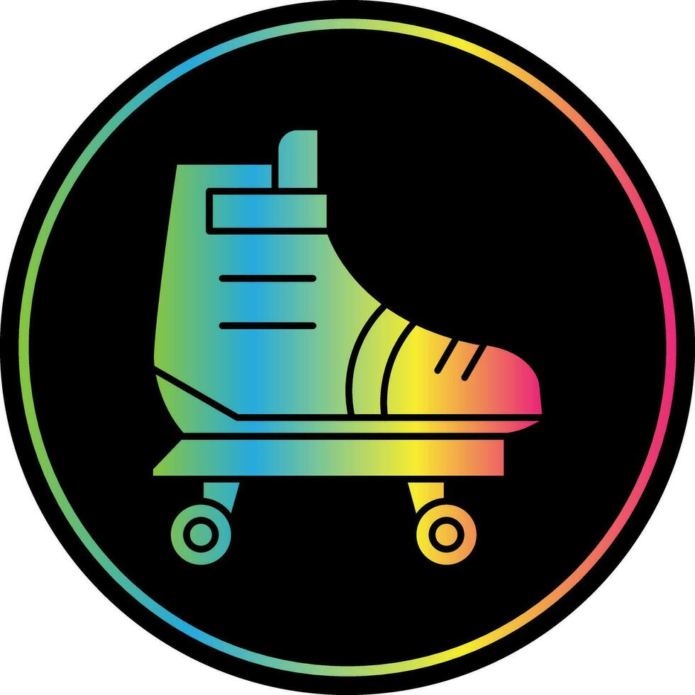 Roller skate Vector Icon Design