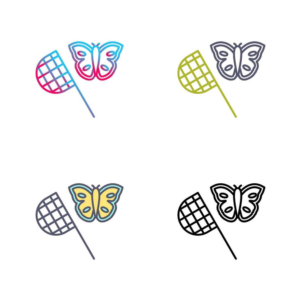 Butterfly Catcher Vector Icon