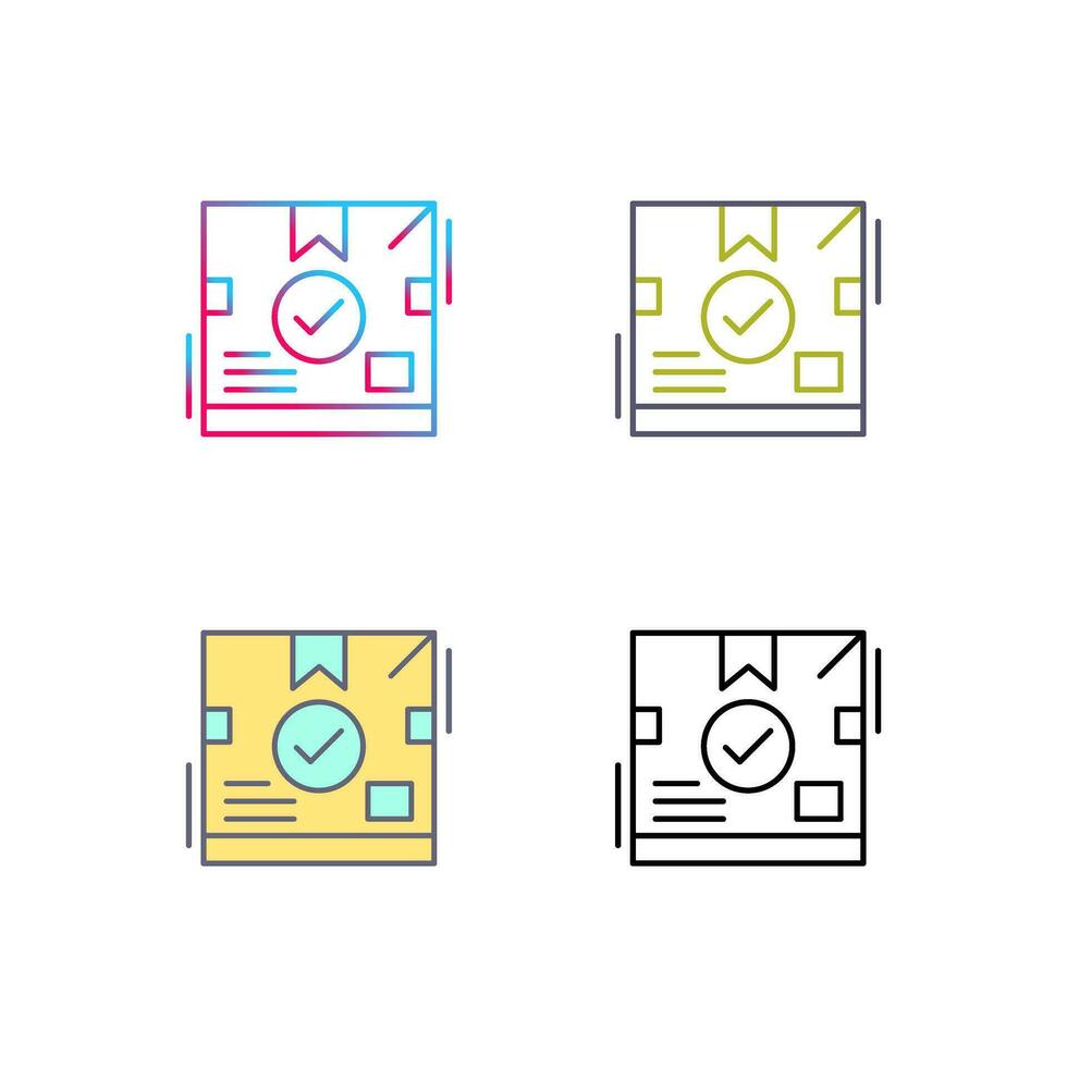 Delivery Box Vector Icon