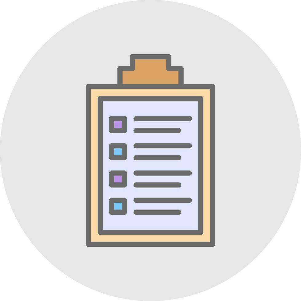 Clipboard Vector Icon Design