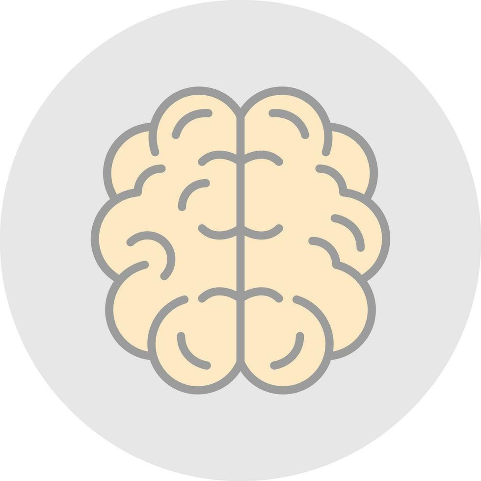 Brain Vector Icon Design