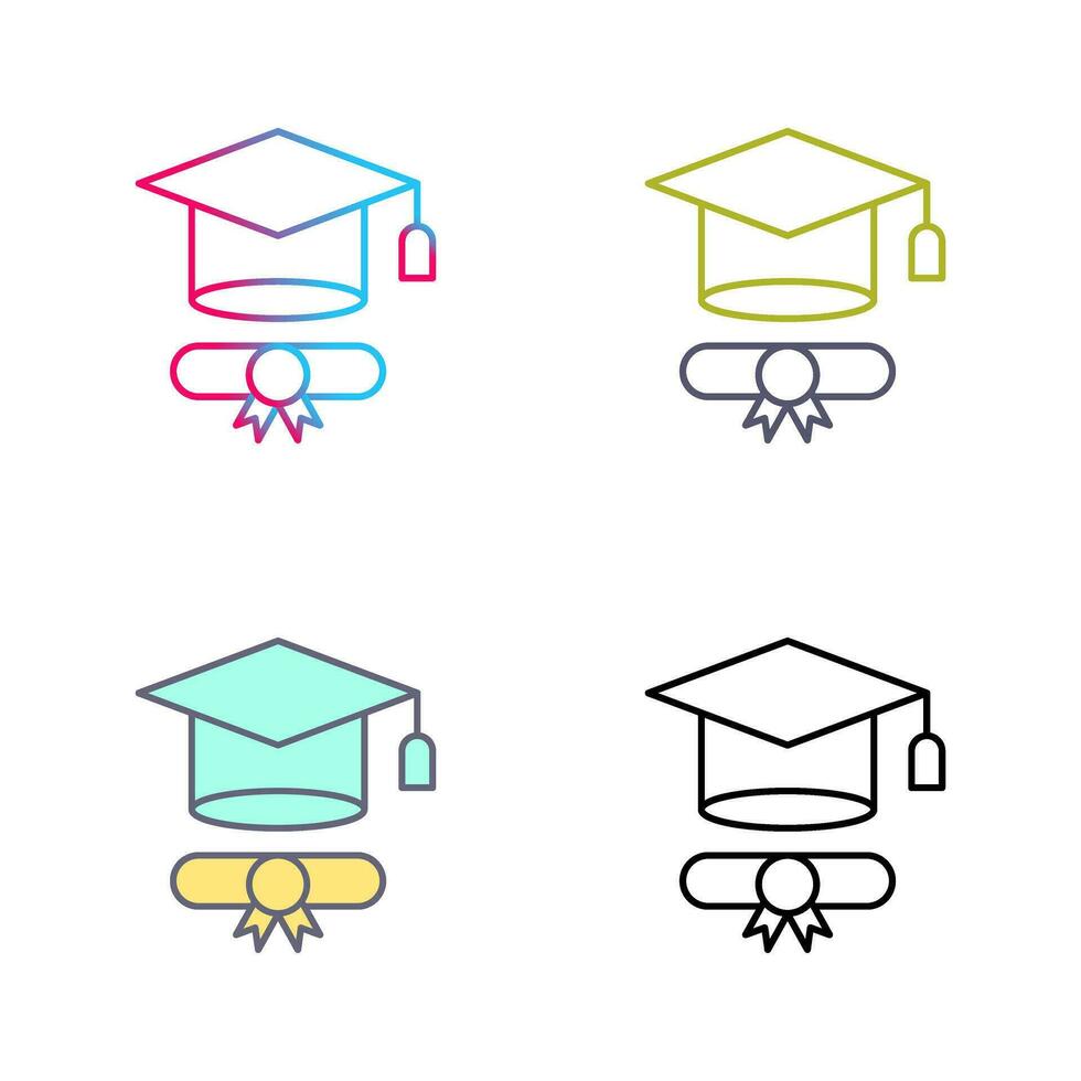 Graduation Hat Vector Icon