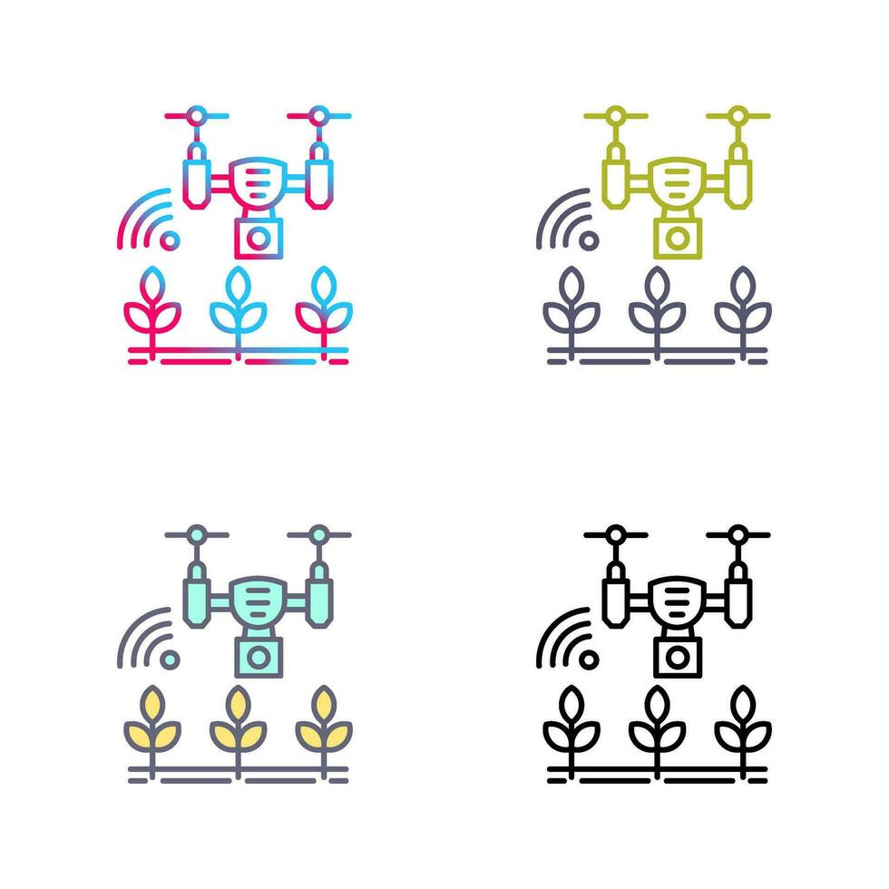 Smart Farm Vector Icon