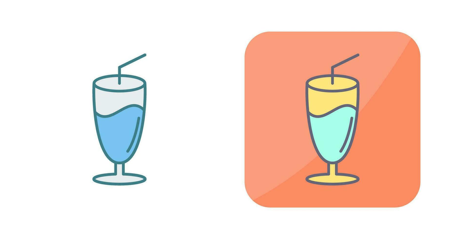 Milkshake Vector Icon