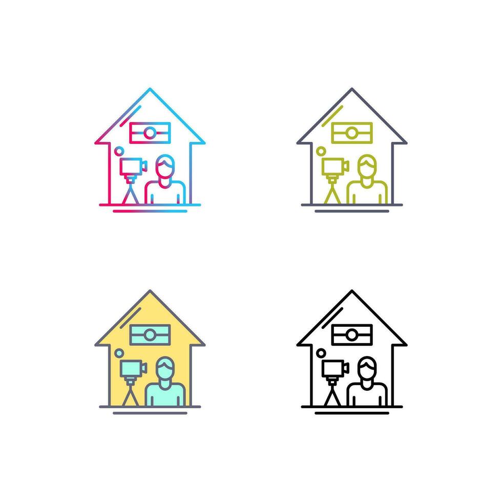 Lie Record Vector Icon